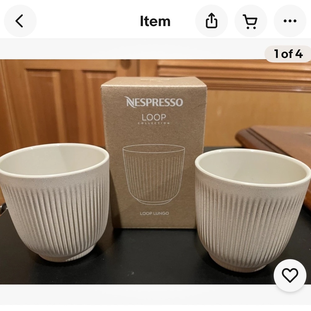 Brand new Loop lungo espresso cups